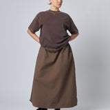 CANDICE MURRAY SKIRT - BROWN PLAID