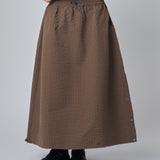 CANDICE MURRAY SKIRT - BROWN PLAID