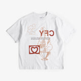 CANDICE GREAT AGE SS TSHIRT - WHITE