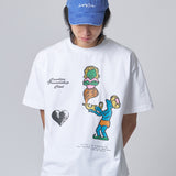 CANDICE HEADQUARTERS SS TSHIRT - WHITE