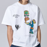 CANDICE HEADQUARTERS SS TSHIRT - WHITE