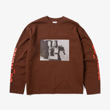 CANDICE WINCHESTER LS TSHIRT - BROWN