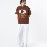 CANDICE SEEING SS TSHIRT - BROWN