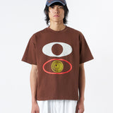 CANDICE SEEING SS TSHIRT - BROWN