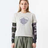 CANDICE TOGETHER BABY SS TSHIRT - MUSHROOM