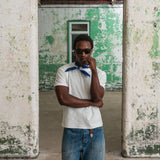 COLOUR PLANE SLUB TSHIRT - WHITE