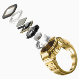 CASIO RING WATCH - CRW001G-9 GOLD