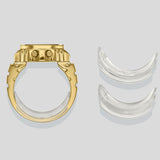 CASIO RING WATCH - CRW001G-9 GOLD