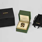 CASIO RING WATCH - CRW001G-9 GOLD
