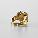 CASIO RING WATCH - CRW001G-9 GOLD