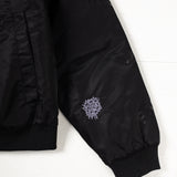 CANDICE + CREMATE ACACIA BOMBER JACKET - BLACK