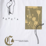 CANDICE + CREMATE ACACIA SS TSHIRT - WHITE