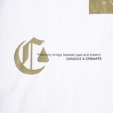 CANDICE + CREMATE ACACIA SS TSHIRT - WHITE