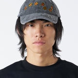 CANDICE BLOOM CAP - CHARCOAL