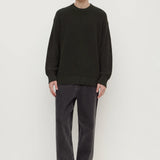ASSEMBLY LABEL CARSON COTTON RIB KNIT - VALLEY GREEN