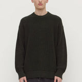 ASSEMBLY LABEL CARSON COTTON RIB KNIT - VALLEY GREEN