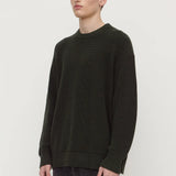 ASSEMBLY LABEL CARSON COTTON RIB KNIT - VALLEY GREEN
