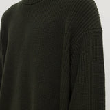 ASSEMBLY LABEL CARSON COTTON RIB KNIT - VALLEY GREEN