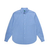 COLOUR PLANE IVY CHECK SHIRT - LIGHT BLUE