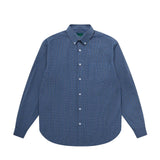 COLOUR PLANE IVY CHECK SHIRT - BLUE