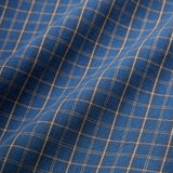 COLOUR PLANE IVY CHECK SHIRT - BLUE