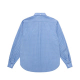 COLOUR PLANE IVY CHECK SHIRT - LIGHT BLUE