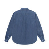 COLOUR PLANE IVY CHECK SHIRT - BLUE