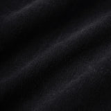 COLOUR PLANE MOLESKIN FRENCH CHORE JACKET - NOIR BLACK