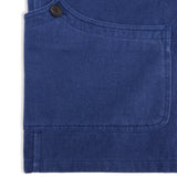 COLOUR PLANE MOLESKIN FRENCH CHORE JACKET - MARSEILLE BLUE
