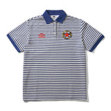 UMBRO + BUTTER CREST STRIPE POLO - NAVY / WHITE