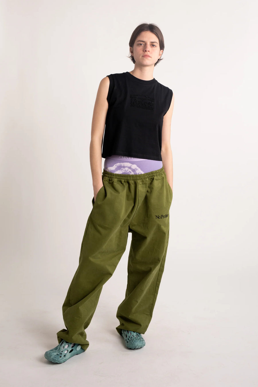 ARIES MINI PROBLEMO WORK PANTS - OLIVE