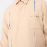 1ST PRODUCT OFFICE SHIRT - CAFFE LATTE