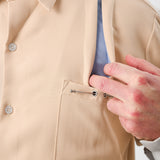 1ST PRODUCT OFFICE SHIRT - CAFFE LATTE