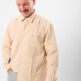 1ST PRODUCT OFFICE SHIRT - CAFFE LATTE