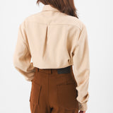 1ST PRODUCT OFFICE SHIRT - CAFFE LATTE