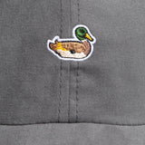 EDMMOND STUDIOS DUCK PATCH CAP - GREY