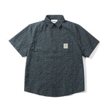 BUTTER EQUIPMENT CHECK SS SHIRT - NAVY / YELLOW