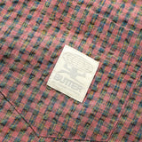 BUTTER EQUIPMENT CHECK SS SHIRT - PINK / GREEN