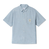 BUTTER EQUIPMENT CHECK SS SHIRT - BLUE