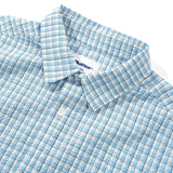 BUTTER EQUIPMENT CHECK SS SHIRT - BLUE