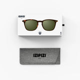 IZIPIZI #E POLARIZED SUNGLASSES - TORTOISE /  SOFT TOUCH