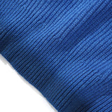 BUTTER FADDED KNITTED SWEATER - OCEAN BLUE