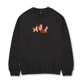 BUZZCUT DELIQUIENT CREWNECK - CHARCOAL /  BLACK