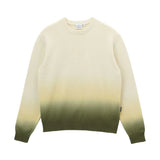 GRAMICCI SUN FADE KNITTED SWEATER - CREME - OLIVE GREEN