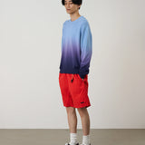 GRAMICCI SUN FADE KNITTED SWEATER - NIGHT PURPLE / BLUE SKY