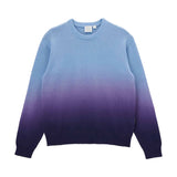 GRAMICCI SUN FADE KNITTED SWEATER - NIGHT PURPLE / BLUE SKY