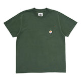 ROUND TWO HIKE POCKET SS TSHIRT - FOREST GREEN