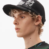 P.A.M WOOL MURS CAP - BLACK