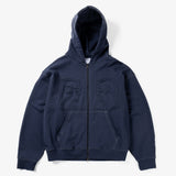 CANDICE WATCHER ZIP HOODIE - NAVY