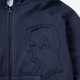 CANDICE WATCHER ZIP HOODIE - NAVY